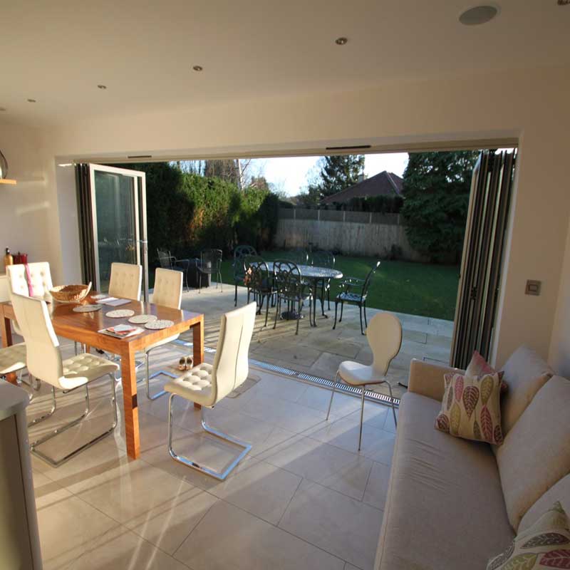 Aluminium Bifold doors - Leeds - West Yorkshire